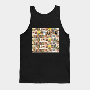 Vintage Magazine Ads Tank Top